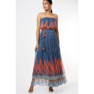 Anthropologie: Verb by Pallavi Singhee Nora Maxi Dress Sz 8 Boho